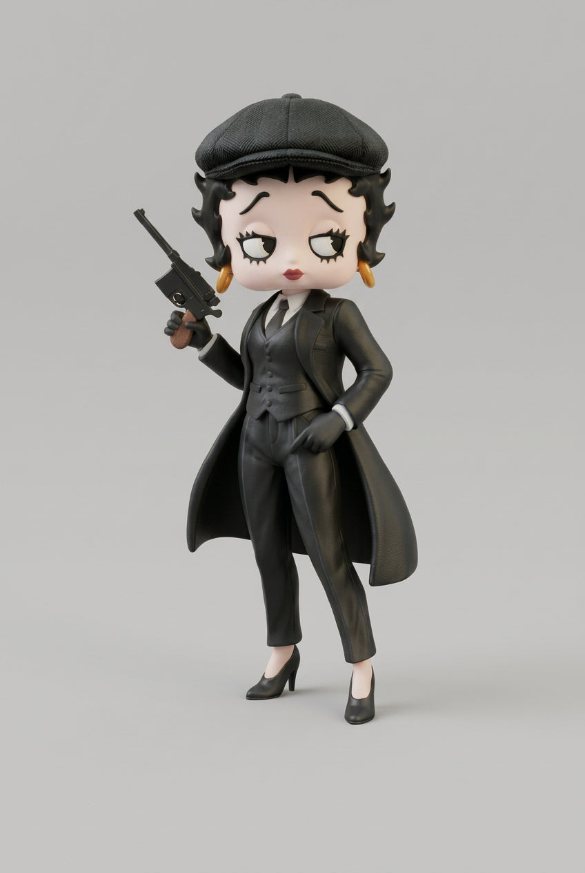 Betty Boop x Peaky Blinders