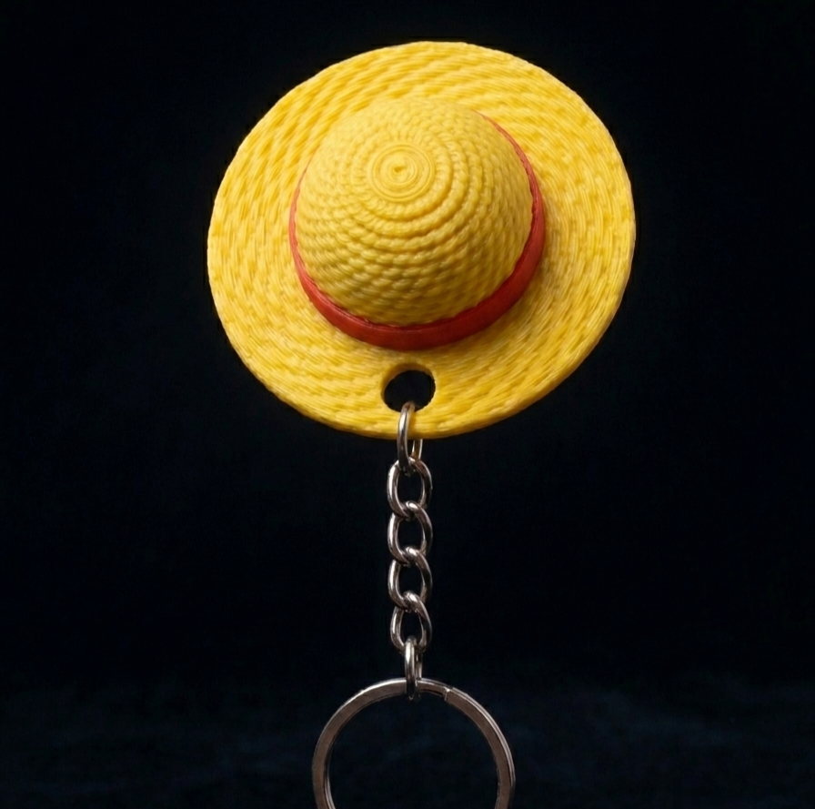 Porte clés Chapeau de paille